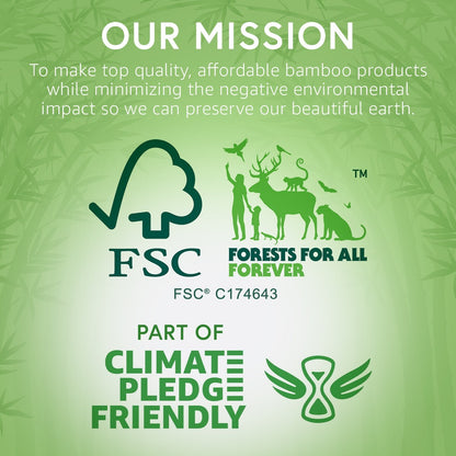 Ibambo Reusable Bamboo Paper Towels - 1 Roll, Ecofriendly, Washable, Sustainable