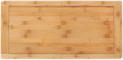 Bamboo Over-The-Sink Expandable Cutting Board, 34" X 11 1/2"