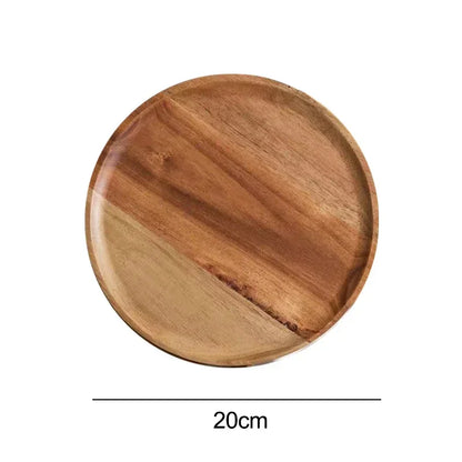 3In1 Bamboo Serving Platter, round Wood Tray, Wooden Serving Tray, Fruit, Bread, Salad Plate, Charcuterie Serving Board