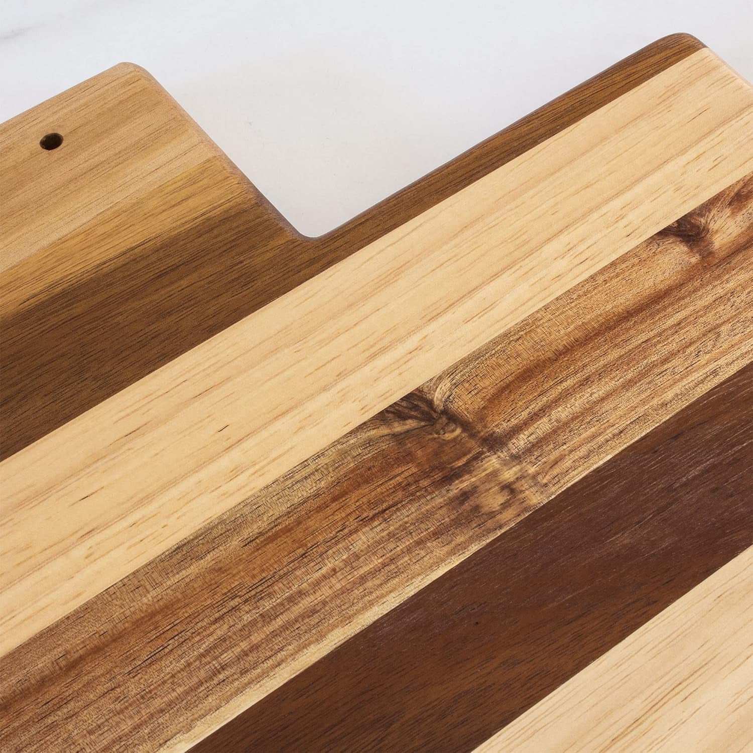Rock & Branch Shiplap Series Utah State Shaped Wood Cutting Board and Charcuterie Serving Platter, Includes Hang Tie for Wall Display 14-3/8" X 8" X 5/8"