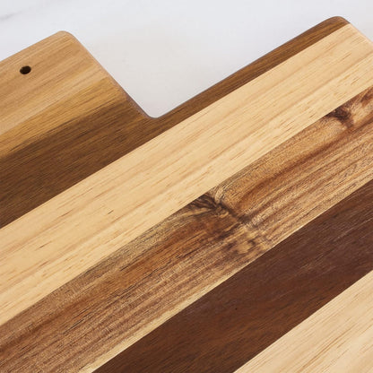 Rock & Branch Shiplap Series Utah State Shaped Wood Cutting Board and Charcuterie Serving Platter, Includes Hang Tie for Wall Display 14-3/8" X 8" X 5/8"