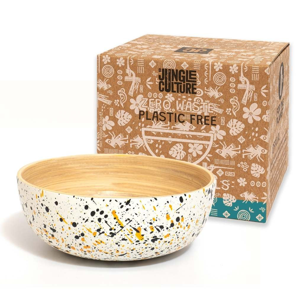 Bamboo Serving Bowl (18Cm Diameter)